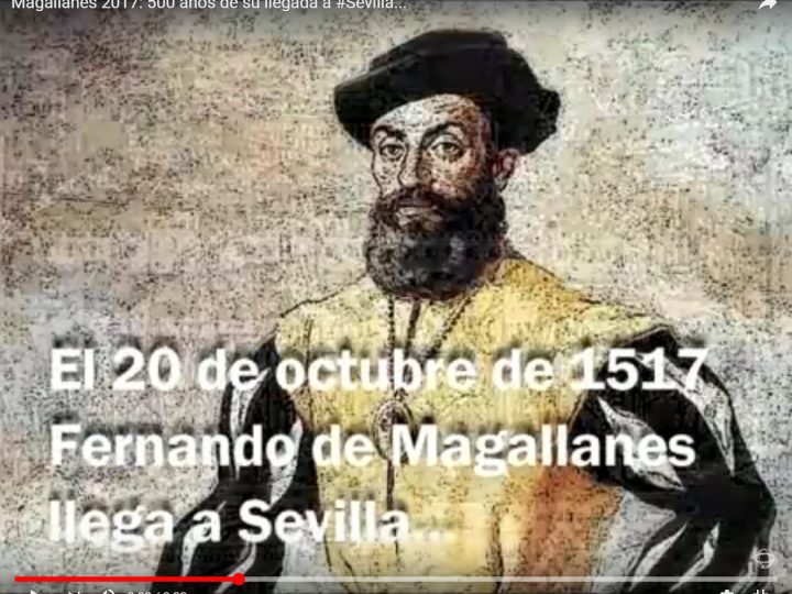 20 de octubre de 2017: 500 años de la llegada de Fernando de Magallanes a #Sevilla